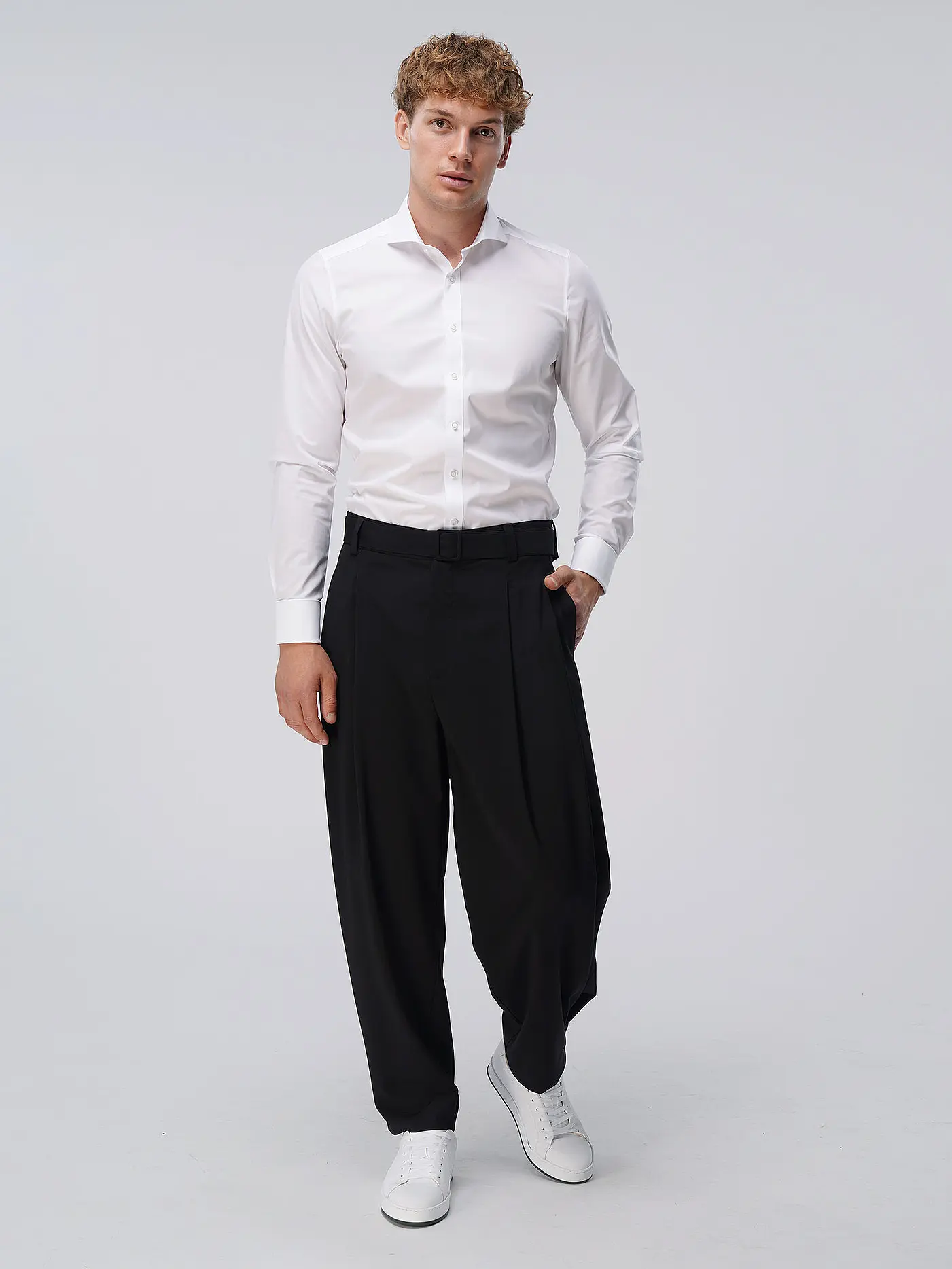 OLYMP LEVEL FIVE | Hemd Body Fit | weiss